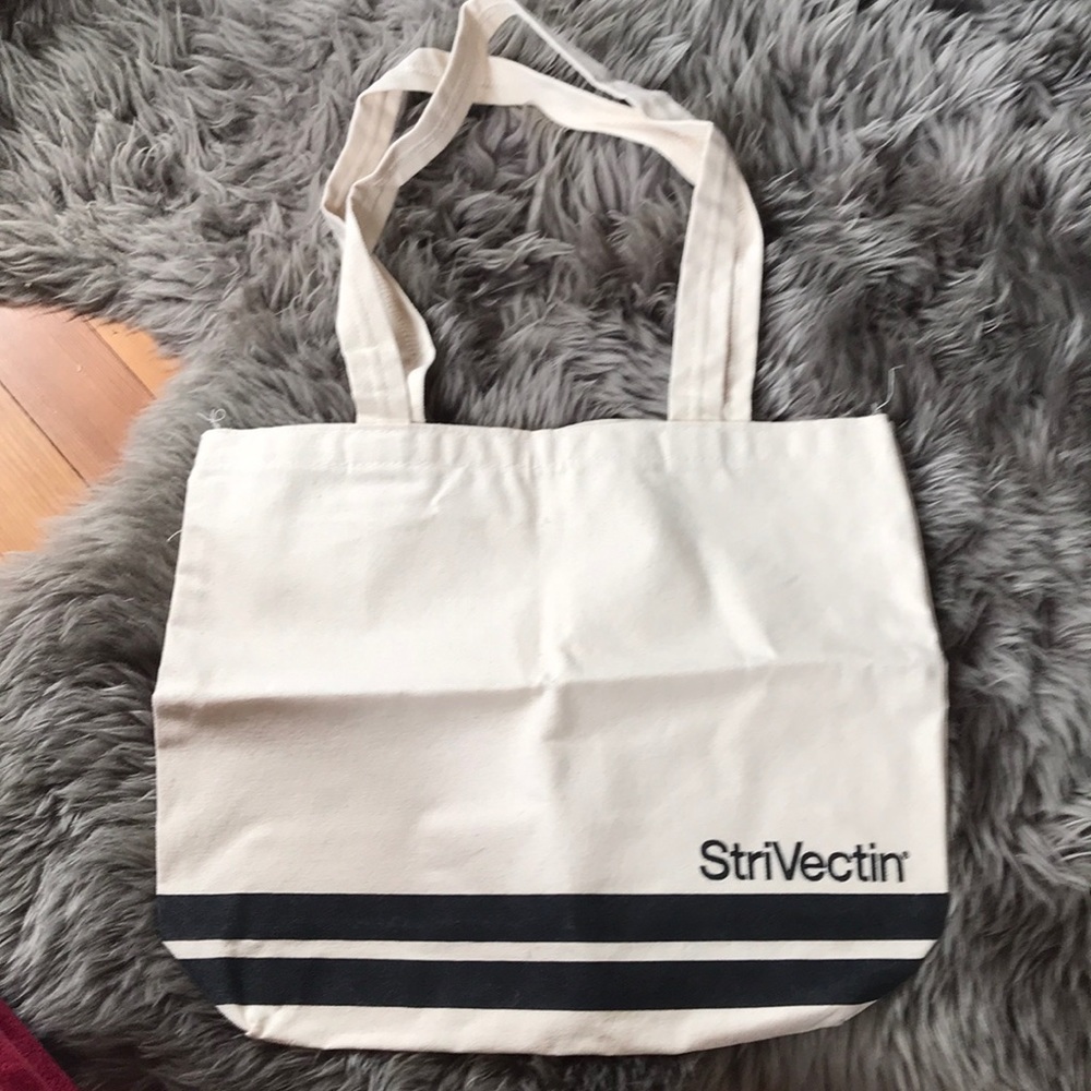 Strivectin canvas tote bag